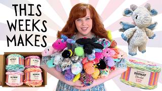 Trying NEW Bernat Ethereal Stripes + $600 Worth of Dragons!