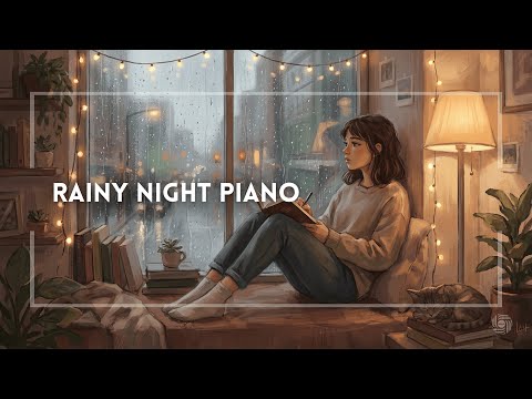 Quiet Your Mind ✍️ Rainy Night Piano for Journaling & Deep Reflection