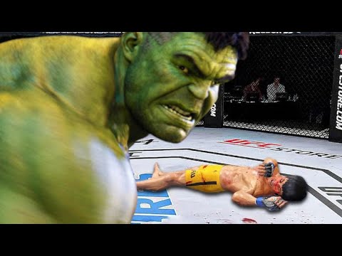 Bruce Lee vs. Hulk - EA Sports UFC 3 - Epic Fight 🔥🐲