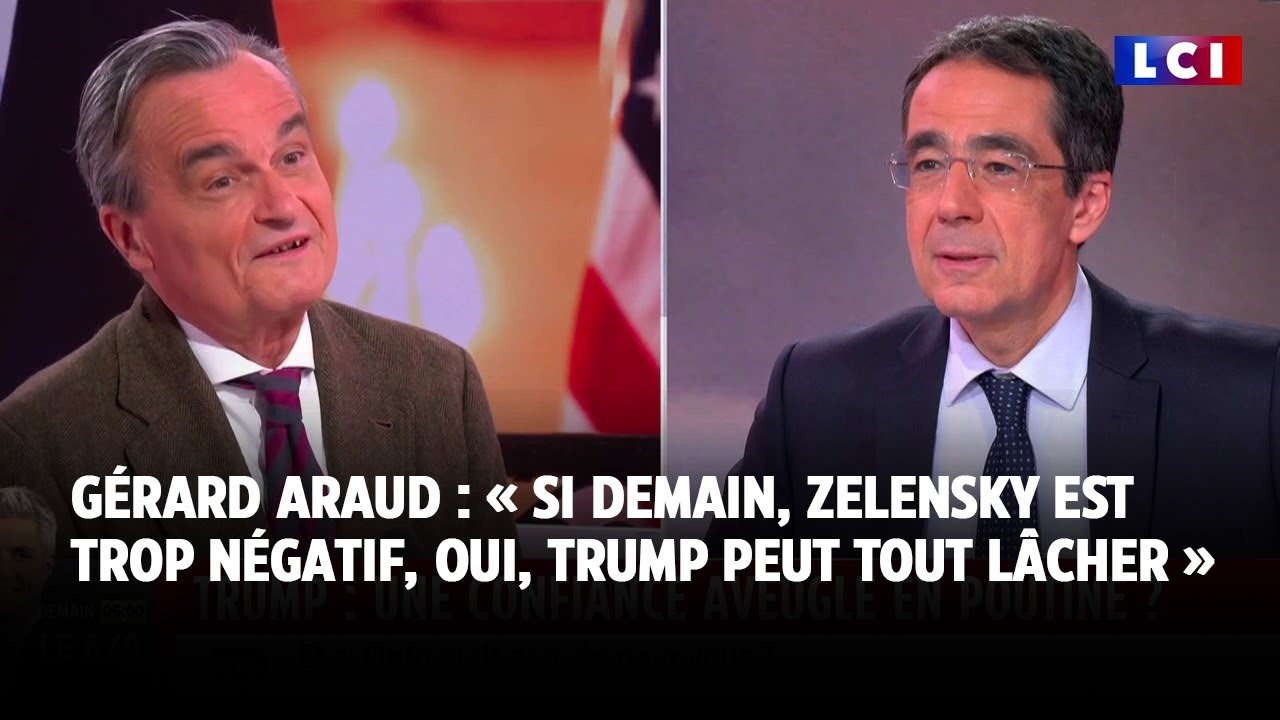 Guerre en Ukraine : Gérard Araud face à Darius Rochebin｜LCI