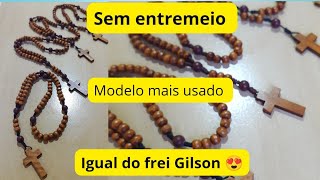 Como fazer o terço sem entremeio igual do frei Gílson #fe #freigilson #terço