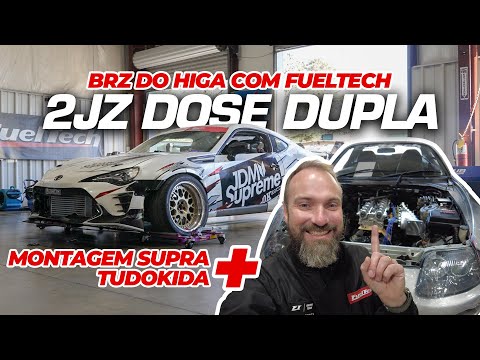 Diego Higa's 2023 Formula Drift BRZ now on FuelTech ECU! My Supra gets the BILLET 2JZ engine