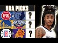 NBA Betting Preview: Pistons vs Grizzlies, Warriors vs Pelicans, & MORE | CBS Sports HQ