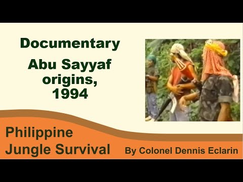 Origins of the Abu Sayyaf in 1994, a documentary