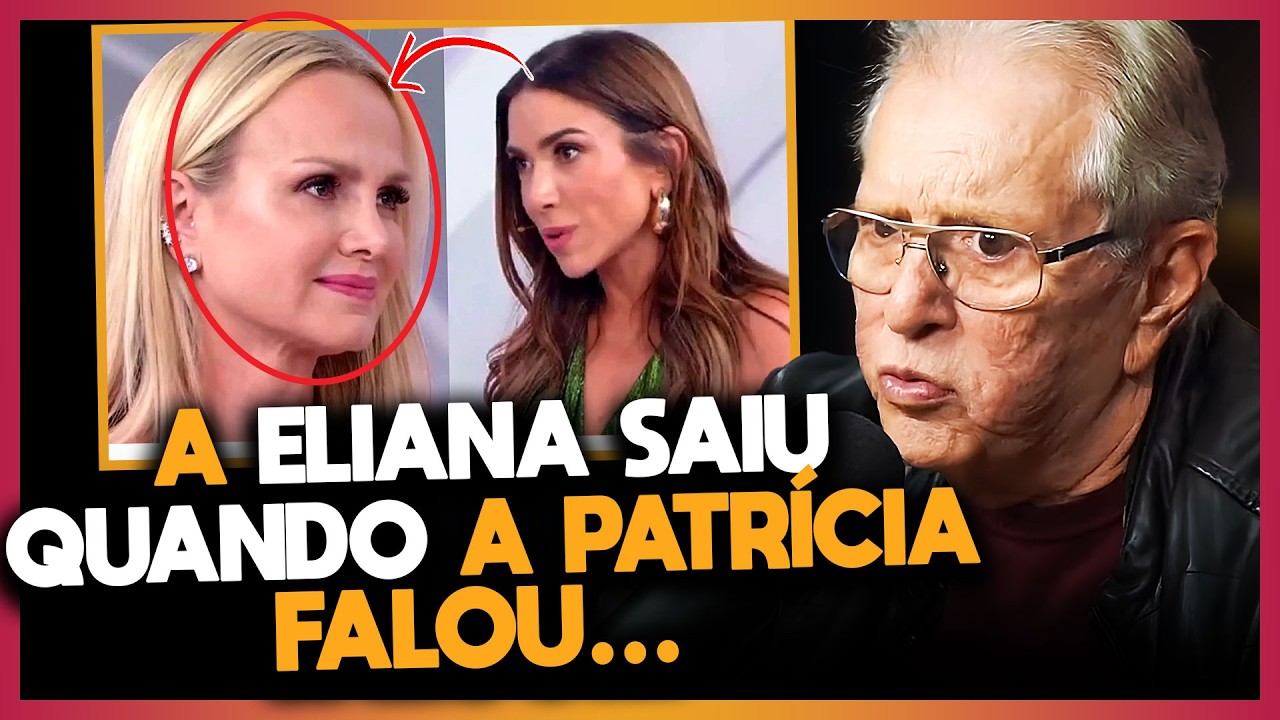 CARLOS ALBERTO EXPÕE A CHOCANTE VERDADE DO MOTIVO QUE LEVOU A SAÍDA DA ELIANA DO SBT