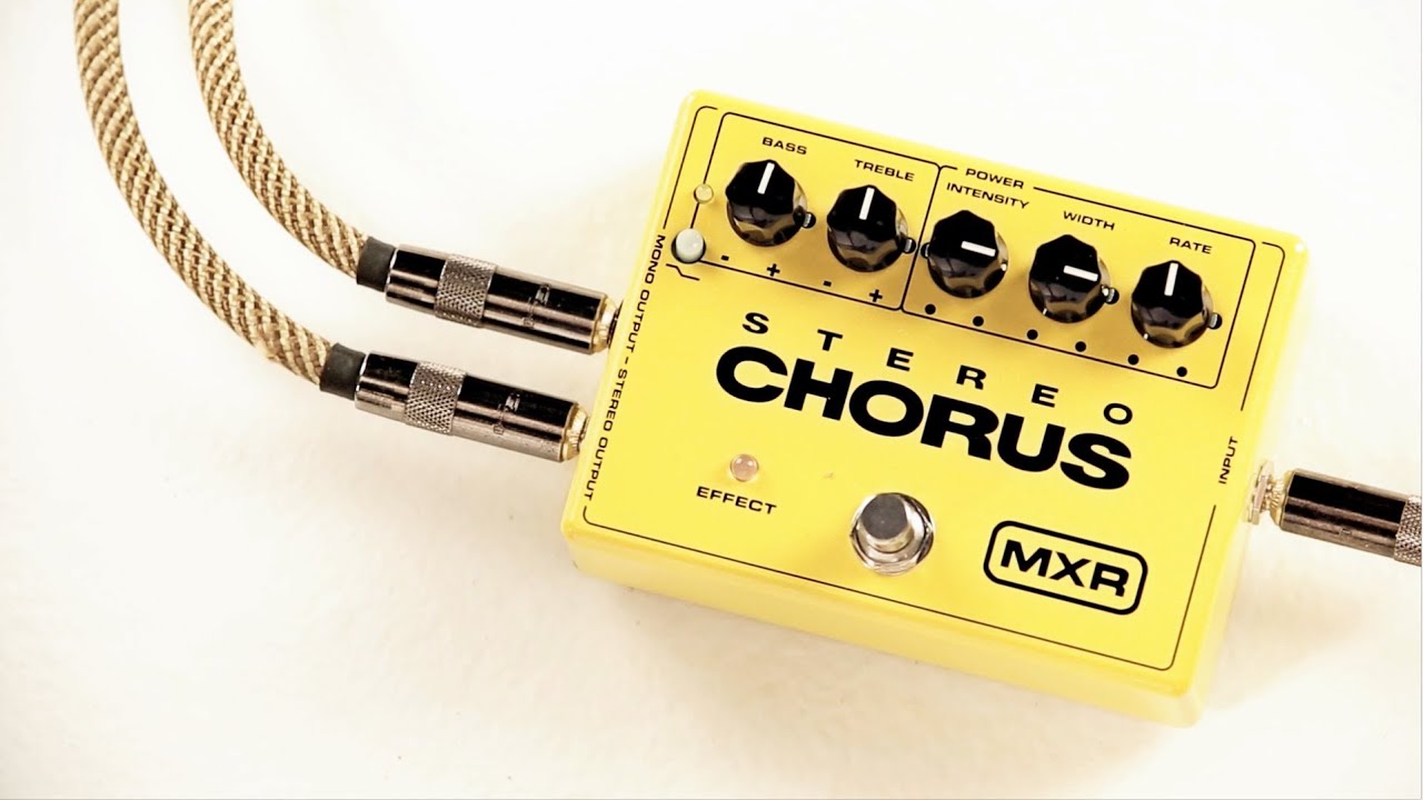 MXR Stereo Chorus Pedal