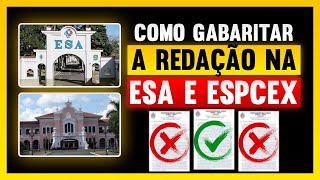 Essa AULA vai destravar a sua Redação na ESA/EsPCEx