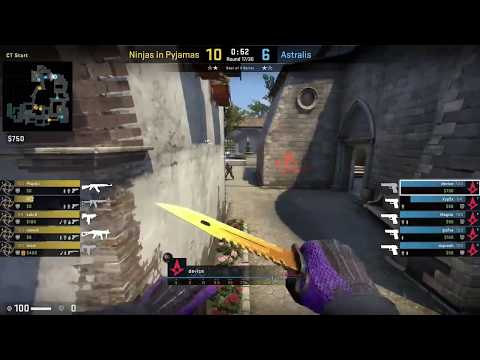 CS GO POV Demo Astralis device 25 17 vs NiP de inferno