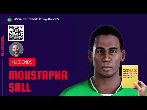 Moustapha Sall @TiagoDiasPES (AS Saint-Étienne) Face + Stats | Donation : @albertobroggio1588​