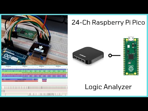 Raspberry Pi Pico as a 24-Channel Logic Analyzer