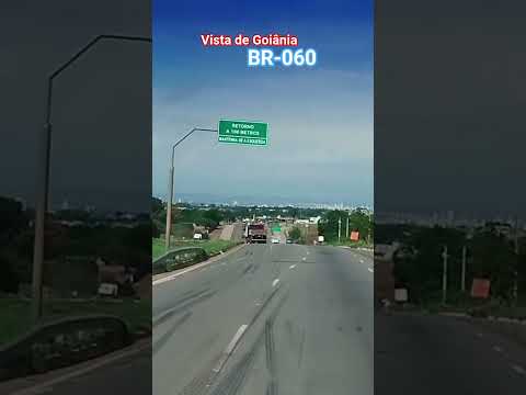 Vista de Goiânia - BR-060 entre Abadia de Goiás e Goiânia. Saída para Rio Verde #goias #brasil