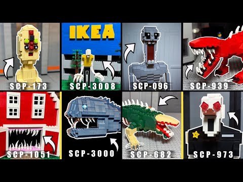 LEGO SCP (EVERY MONSTER) MEGA COMPILATION!