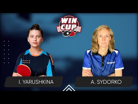 17:30 Iryna Yarushkina - Anzhela Sydorko West 3 WIN CUP 11.12.2023 | TABLE TENNIS WINCUP
