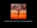 Testament - Nightmare (Coming Back To You) (Lyrics)