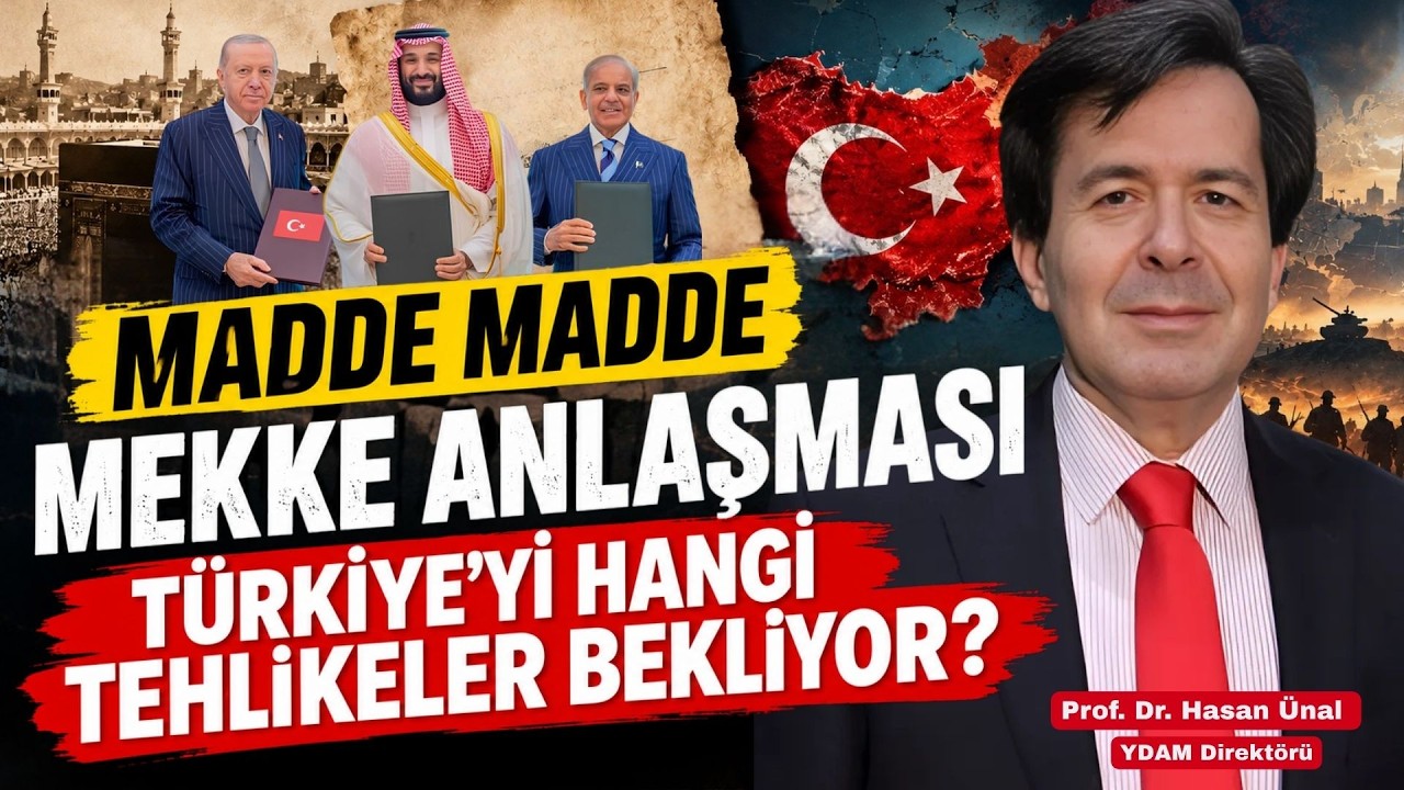Mekke Anlaşması’nın kritik maddelerini Prof. Dr. Hasan Ünal CGTN Türk’e anlattı