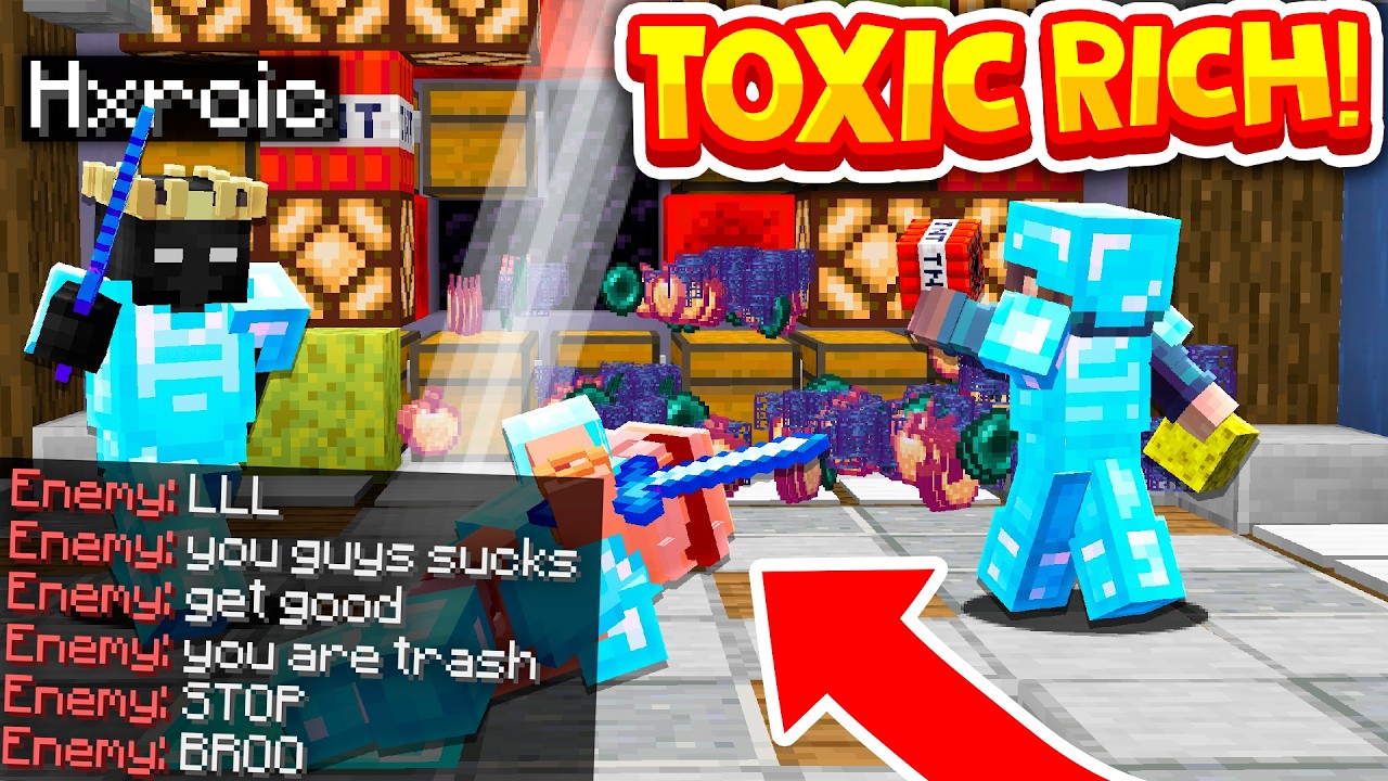 Getting REVENGE on a TRASH-TALKING Minecraft Faction..!