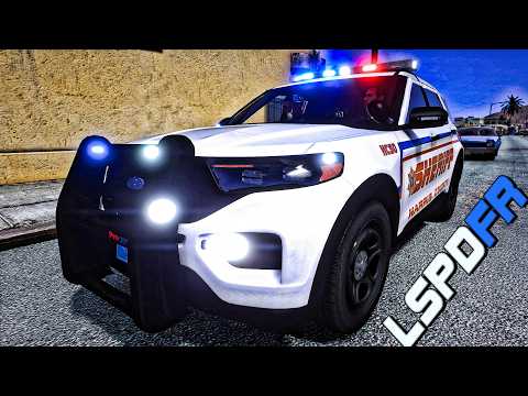 🚔 GTA 5 LSPDFR | HARRIS COUNTY SHERIFF MONDAY PATROL 🚨 | Sandy Shores Remastered Edition!