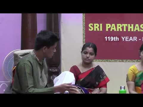 Lec Dem by Neyveli R  Santhanagopalan l Sri Parthasarathy Swami Sabha l 19th Dec, 2019