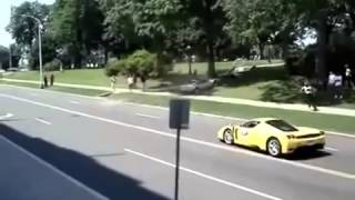 Stupid drivers in super cars