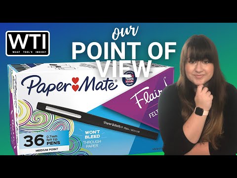 Paper Mate Felt Tip Pens - WTI product video review