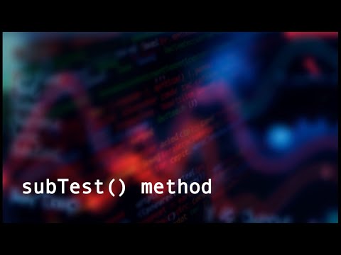 Python Unittest Framework Subtest Method