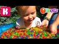 ORBEEZ бассейн с разноцветными шариками Орбиз Challenge super sour Warheads ...
