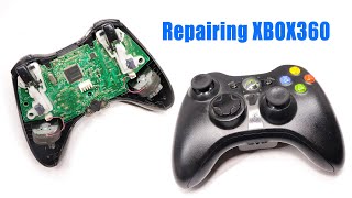 How to Repair XBOX360 Console Wireless Controller Model 1403