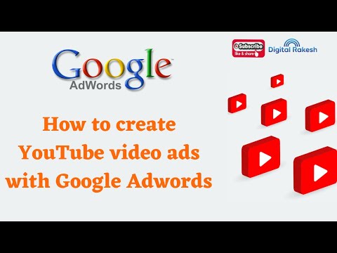 How to create YouTube video ads with Google Adwords