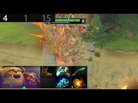 DJ - Ogre Magi | Fnatic vs Team Secret  (game 2) BO2 | The International 2021