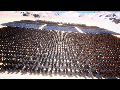 1000 Modern Soldiers Vs Medieval Army | Ultimate Epic Battle Simulator | UEBS