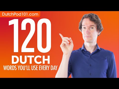 120 Dutch Words You'll Use Every Day - Basic Vocabulary #52