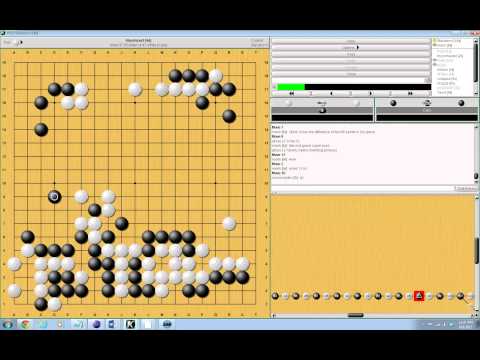 Starstorm3 [AGA 5dan/KGS 4dan] - KGS Go Lecture (Baduk/WeiQi) on "The Double Hane" (#10)