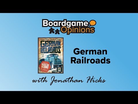 Boardgame Opinions: German Railroads