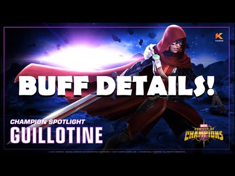 Not The Hero We Wanted? Guillotine Buff Details | Pros & Cons - Potential Powerhouse! MCOC