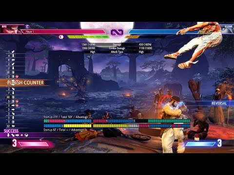 Season 3 Ryu max damage combo 7600!!