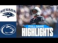 Nevada Wolf Pack Vs No 2 Penn State Nittany Lions Extended Highlights