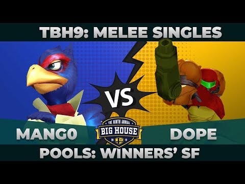 Mang0 vs Dope - Pools Winners Semifinals: Melee Singles - TBH9 | Falco vs Samus