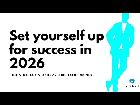 Setting your financial goals for 2026. Financial Planner Luke Smith helps set you up for success!