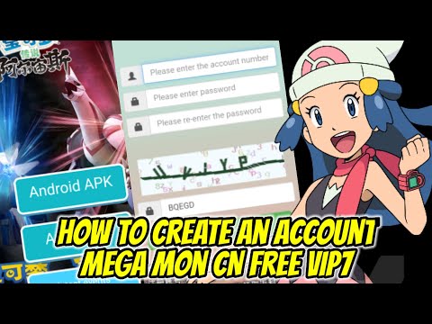 How to Create an Account & Login Mega Mon CN Android iOS free Vip7