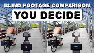 CHALLENGE! Blind Footage Comparison - Which Do You Like Better? Xtra Muse vs DJI Pocket 3