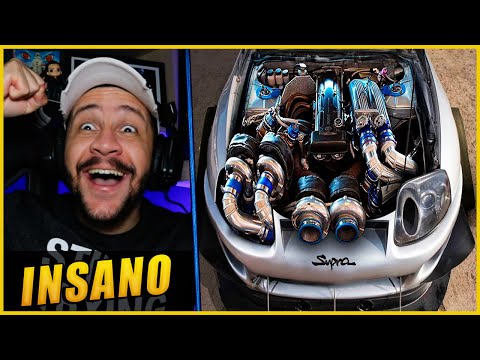 RS REAGE O Big Turbo SUPRAS MAIS LOUCO! [2JZ, V12 e mais!]