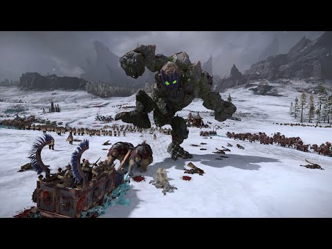 Kislev vs Greenskins - 4K Quality - Total War Warhammer 3