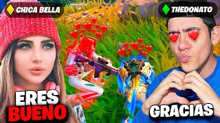 CONTRATÉ UNA CHICA PARA QUE JUEGUE FORTNITE CONMIGO !! | TheDonato