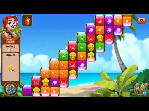 Lost Island Blast Adventure Level 1043 NO BOOSTERS - A S GAMING