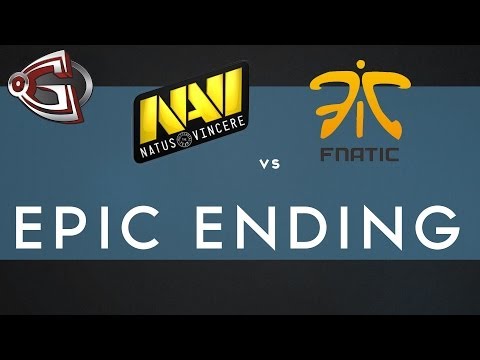 EPIC ENDING! Na'Vi vs  Fnatic @ D2CL