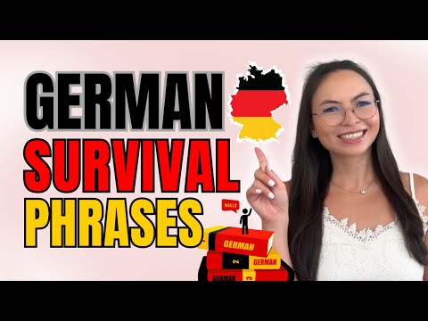 Easy German Phrases for tourists | Get ready for your next trip!