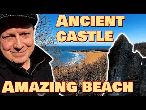 Mysterious SECRETS of Auldhame Castle and UK's Smallest Harbour at Seacliff Beach