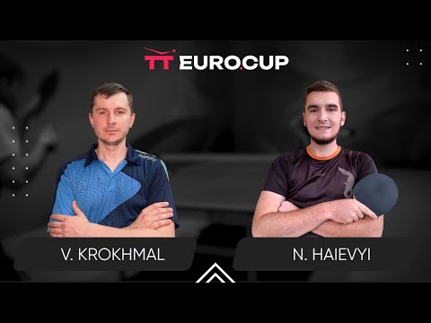 10:20 Vitalii Krokhmal - Nazarii Haievyi 11.11.2023 TT Euro.Cup Ukraine Master. Table 4