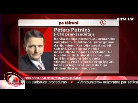 FKTK soda “Baltic International Bank”
