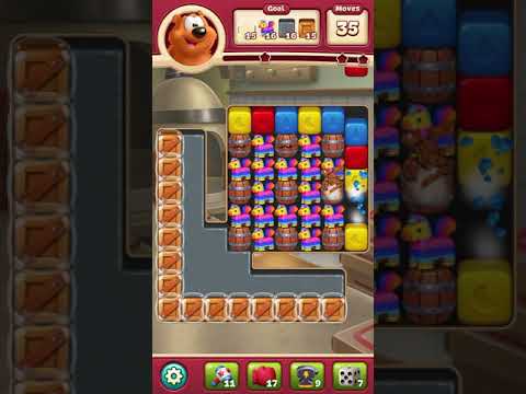 Toon Blast Level 2724 - No Bonuses